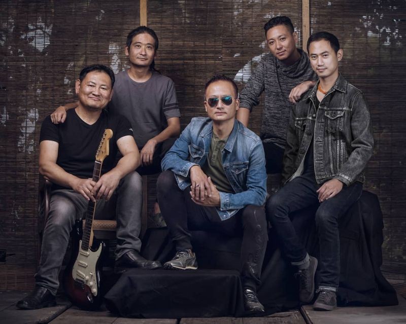 The Rattle and Hum Band from Nagaland participated in the V-Rox Festival in 2017.